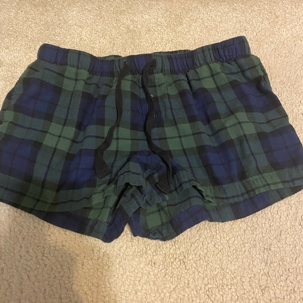 Target plaid sleep shorts